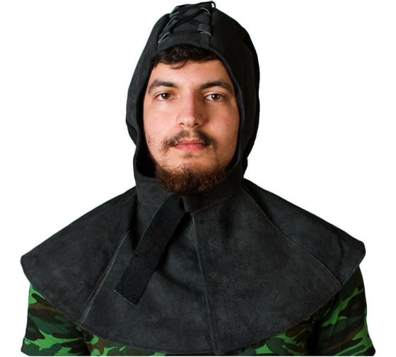 Изображение товара Спилковый подшлемник ООО Комус черный 1413919