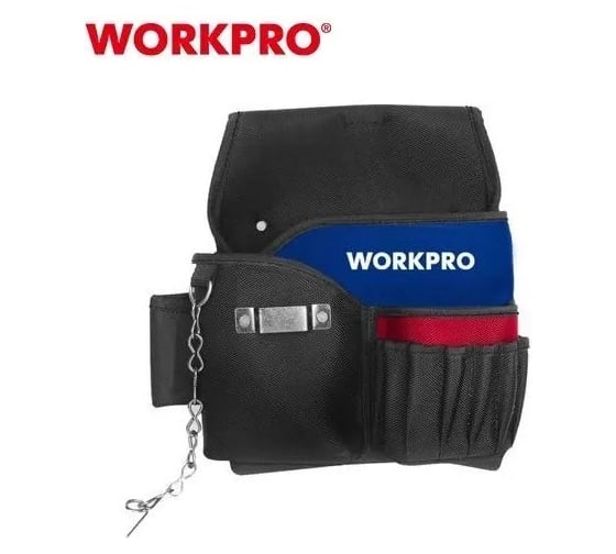 Изображение товара Поясная сумка электрика WORKPRO 600D 290x270мм WP281015