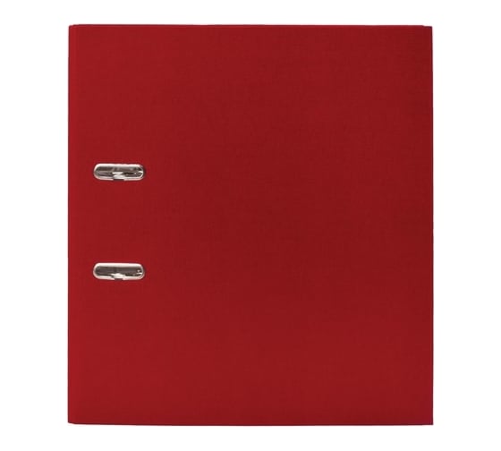 Изображение товара Папка-регистратор ОФИСМАГ с арочным механизмом, покрытие из пвх, 50 мм, красная 225754