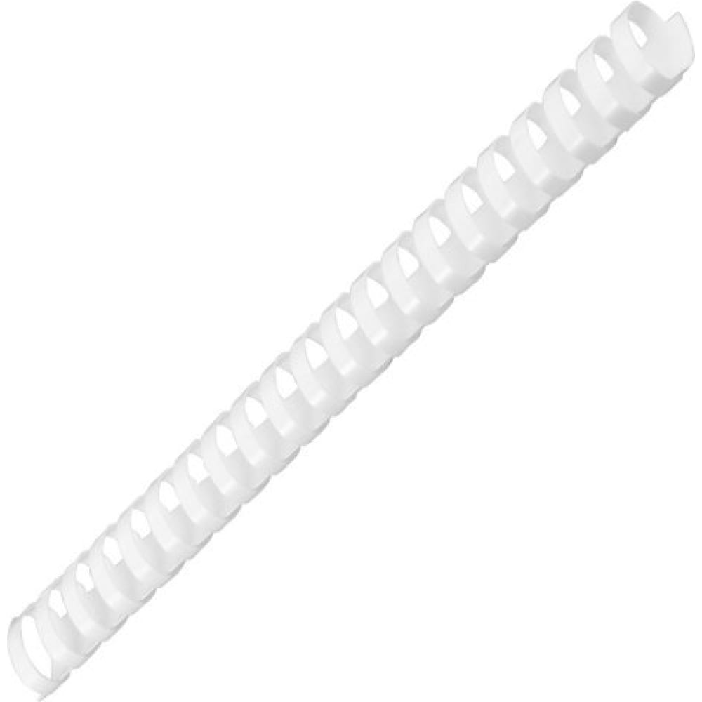Пластиковые пружины для переплета ОФИСМАГ пружины металлические для переплета brauberg комплект 100 шт 12 7 мм для сшивания 80 100 листов белые 530823