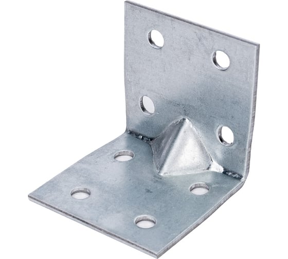 Изображение товара Крепежный усиленный уголок ООО Техно-Сервис равносторонний, 200 шт. US KUR 40X40