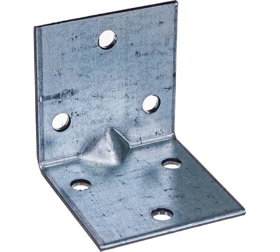 Изображение товара Крепежный усиленный уголок ООО Техно-Сервис равносторонний, 200 шт. US KUR 50X50