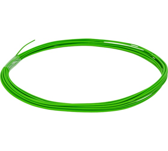 Изображение товара Провод VOLTON ПВАМ 0,5 кв.мм, 5м (зеленый) VLT400114
