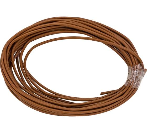 Изображение товара Провод VOLTON ПВАМ 4 кв.мм, 10м (коричневый) VLT400107