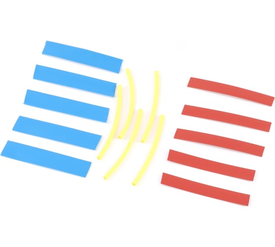 Изображение товара Термоусадочная трубка VOLTON набор №6 15 шт. Ф 4/2, 8/4,12/6 по 5 шт. VLT250046