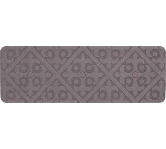 Изображение товара Влаговпитывающяя накладка ComeForte на ступень термотиснение 25x75 см серый SM-5003