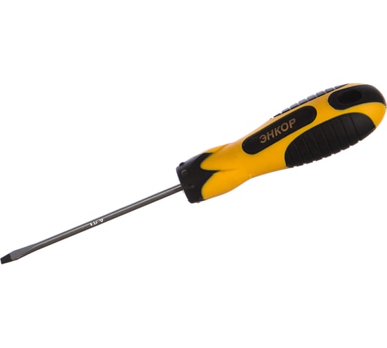 Изображение товара Шлицевая отвертка 0.6х3.0х75мм Энкор 19550