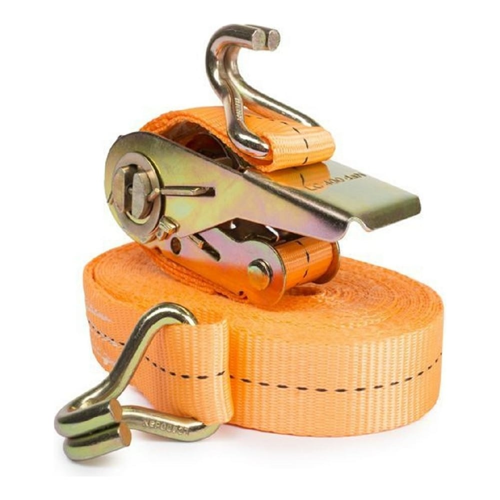 Изображение товара Стяжной ремень TOR 5/10 т 6 м 100 мм с крюками и фиксатором