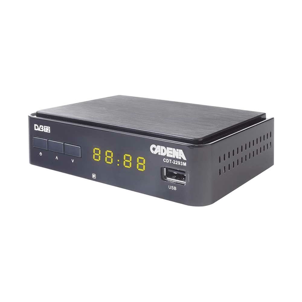 Изображение товара Цифровой эфирный приёмник CADENA CDT-2293М с функцией записи и HDMI Изображение товара Цифровой эфирный приёмник CADENA CDT-2293М с функцией записи и HDMI