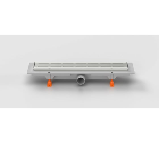 Изображение товара Водоотводящий желоб MCH Chudej с боковым сливом d40 рамка нержавеющая сталь, 350 мм G LINE CH350LN