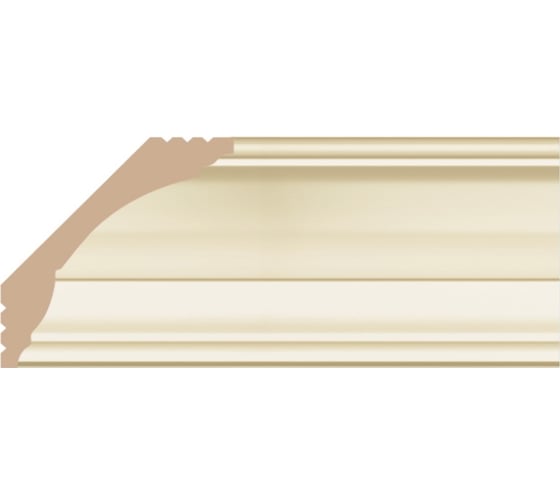 Изображение товара Потолочный плинтус Decomaster ДМ 69x69x2400 мм D100-61