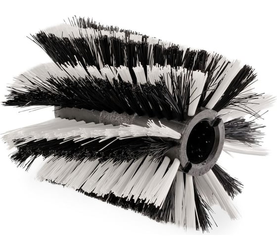 Изображение товара Щетка универсальная 2 шт. (черно-белая) для подметальных машин ТК18, ТК20, ТК36, ТК38 TIELBURGER AD-090-082