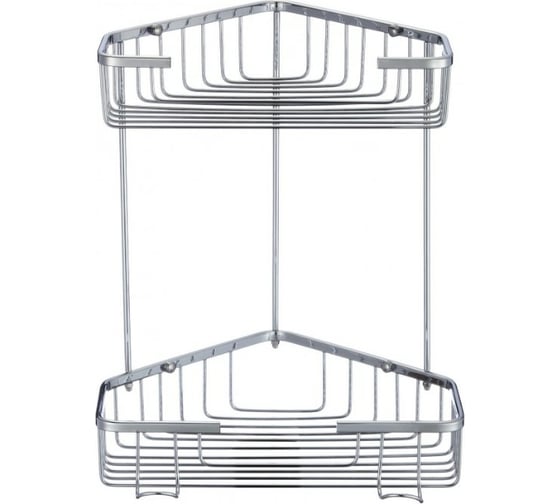 Изображение товара Полка решетка Savol угловая, двойная S-002832-2