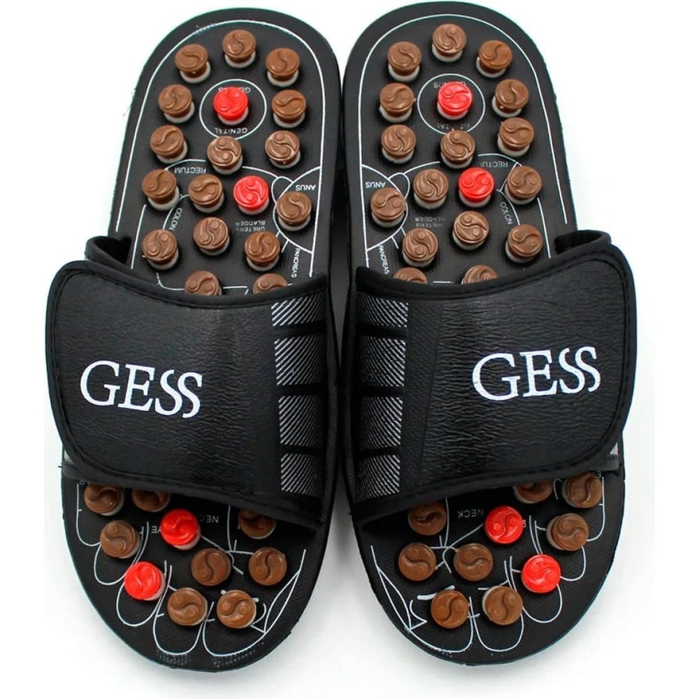 Изображение товара Рефлекторные массажные тапочки GESS uFoot размер 40-41 для ног