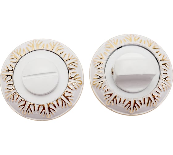 Изображение товара Сантехническая завертка PALIDORE OL5 WPB белый/золото блестящее 98760117