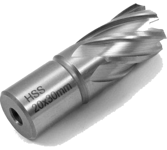 Изображение товара Сверло по металлу корончатое 20.0 мм, М2, хвостовик WELDON 19 мм, 1 шт Novocraft WSD196230120
