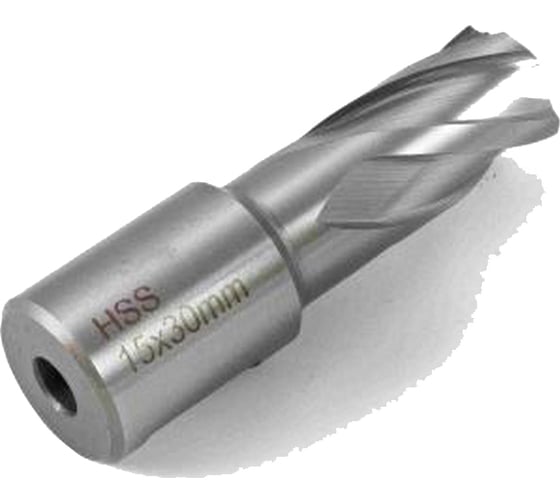 Изображение товара Сверло по металлу корончатое 15.0 мм, М2, хвостовик WELDON 19 мм, 1 шт Novocraft WSD196230115