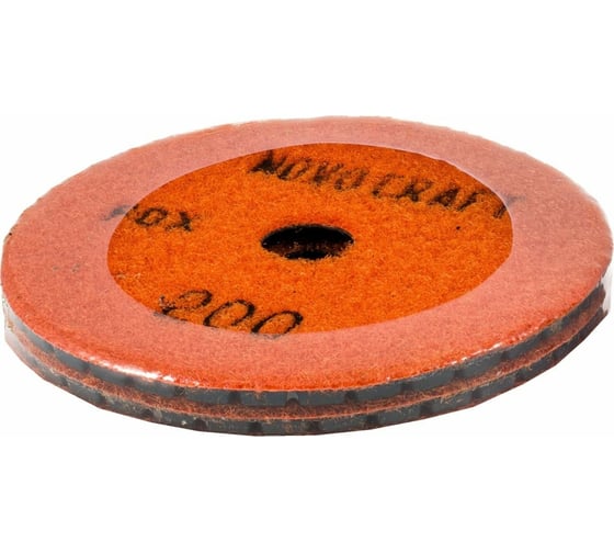 Изображение товара Диск алмазный гибкий черепашкa Fox 100 мм, № 200, сухой рез, 2 шт Novocraft PPTHW0200200