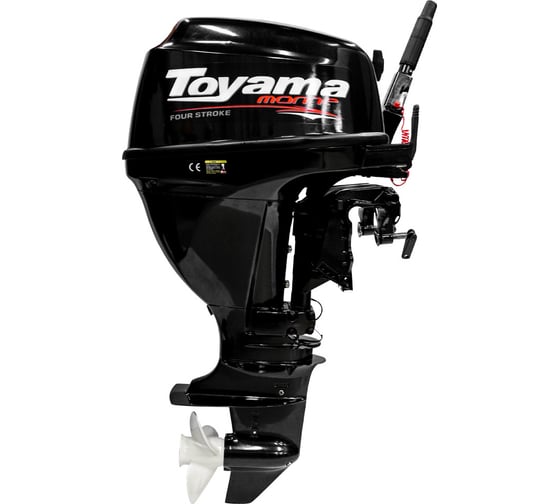 Изображение товара Подвесной лодочный мотор TOYAMA 4 такта, 9.9 л.с, 51 кг F9.9BMS
