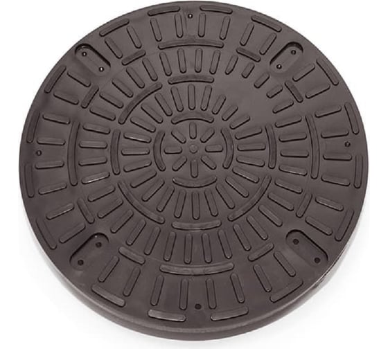 Изображение товара Люк (дно) Агросток полипропиленовый 1,5т (A15) универсальный 315, черный 35758