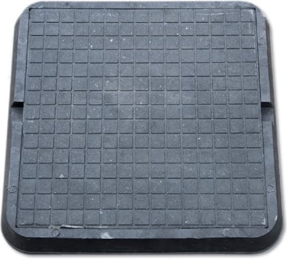 Изображение товара Люк Агросток полимерно-композитный 685x685 мм 1,5 т (черный) 29661