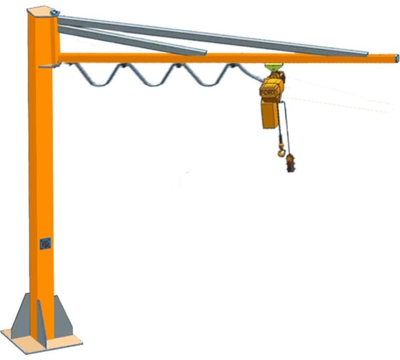 Изображение товара Консольный кран TOR PSJ44025 250 кг, 4x4 м 1005961