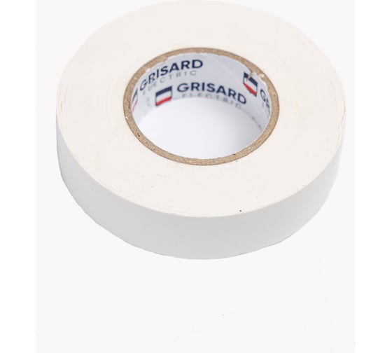 Изображение товара Универсальная изолента Grisard Electric 0,18x19 мм, белая, 20 м GRE-013-0003(1)
