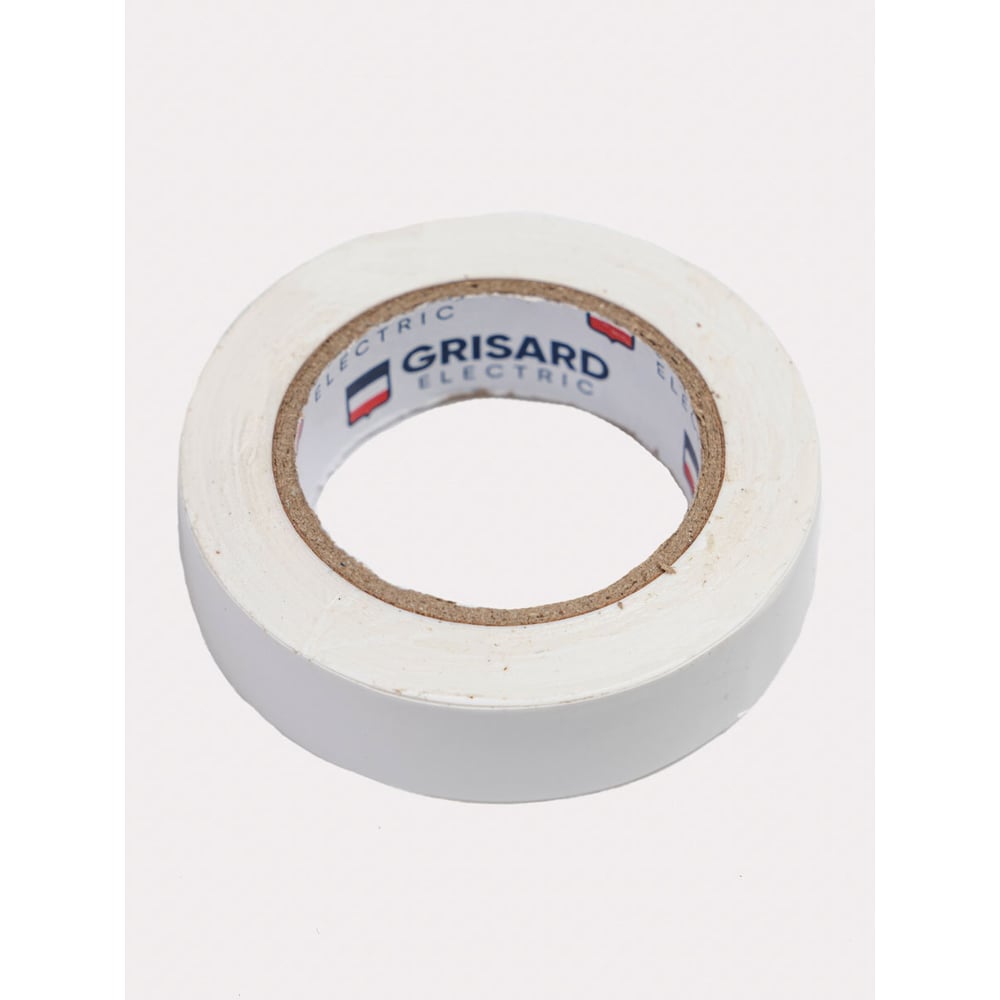 Изображение товара Универсальная изолента Grisard Electric 0,15x15 мм, белая, 10 м, 10 шт.