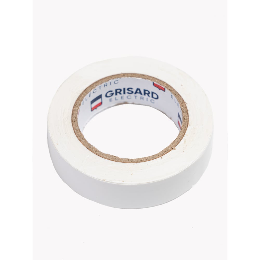 Изображение товара Универсальная изолента Grisard Electric 0,15x15 мм, белая, 10 м GRE-013-0020(1)