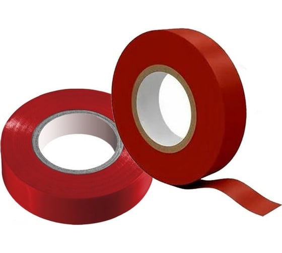 Изображение товара Универсальная изолента Grisard Electric 0,15x15 мм, красная, 10 м. 10 шт. GRE-013-002 GRE-013-0021