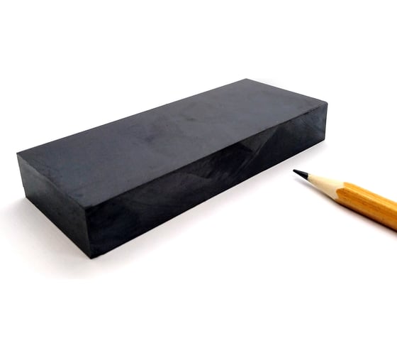 Изображение товара Магнит Проф-Магнит пластина 100x40x15 мм, 1шт. Ферритовый 100x40x15 Y30