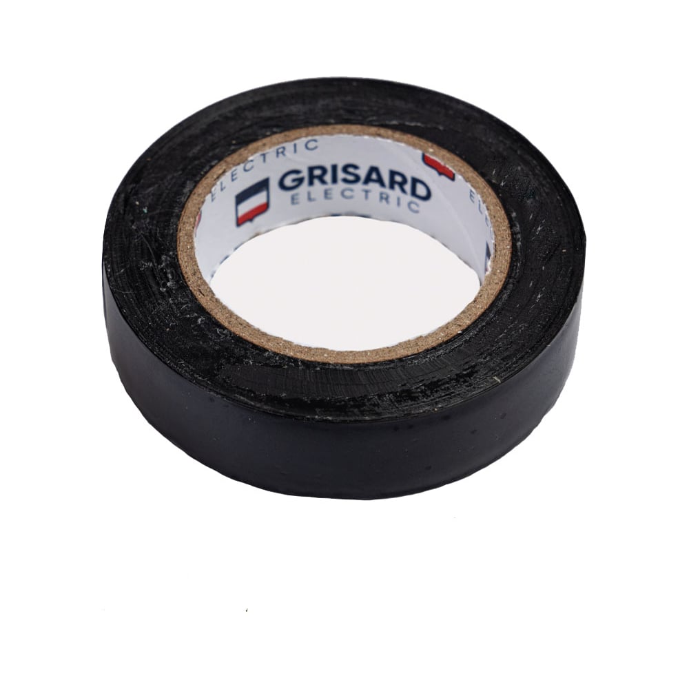 Изображение товара Универсальная изолента Grisard Electric 15 мм 10 м черная водостойкая огнестойкая морозостойкая