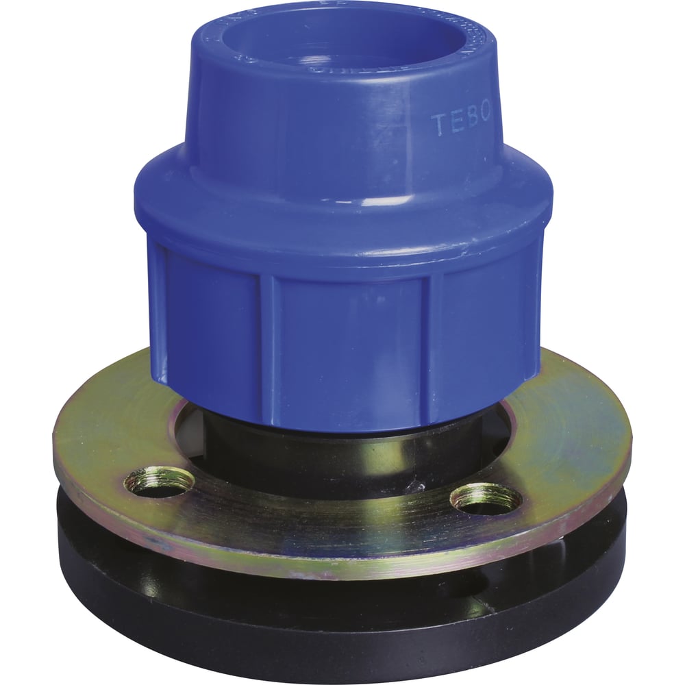 Изображение товара Фланцевое соединение компрессионное ПНД 63x2 1/2 TEBO T-ПНД