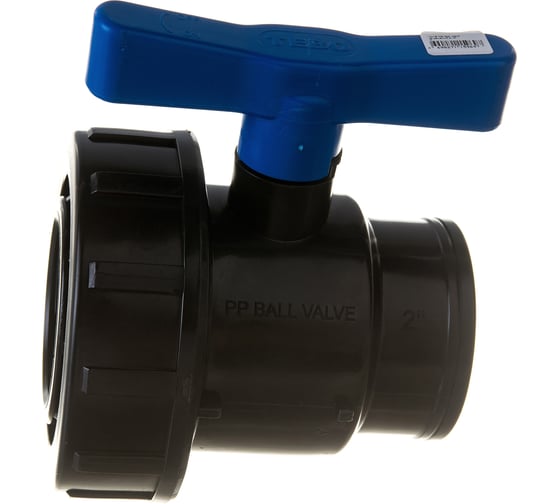 Изображение товара Шаровой компрессионный кран TEBO ПНД 2" ВН/ВН T-ПНД.Кш.1.2.CN