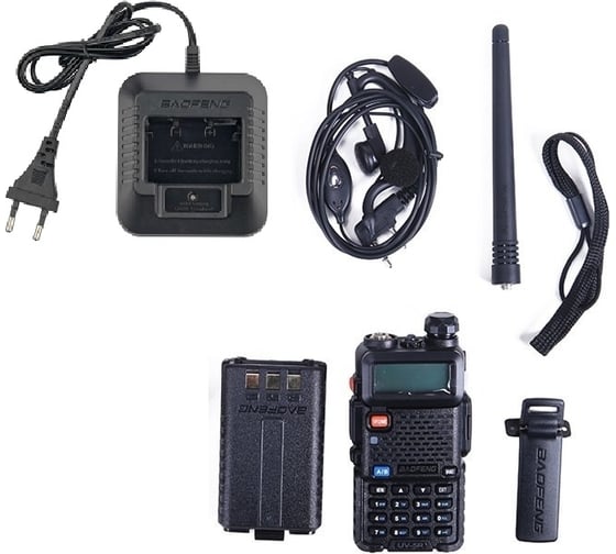 Изображение товара Рация Baofeng UV-5R 1800мАч, 8W 00029186