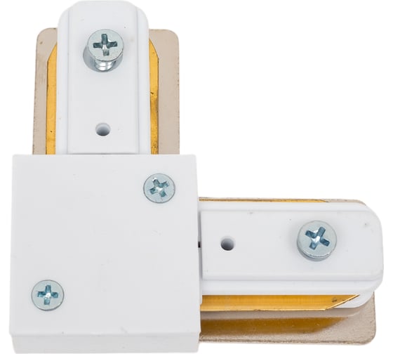 Изображение товара Соединитель шинопровода HOROZ ELECTRIC 096-002-0002 белый, 220-240V угловой L Connector HRZ00000907