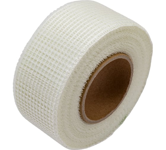 Изображение товара Уплотнительная лента серпянка STEKKER 60 г/м2x45 мм, 45 м, белая intp11-6048-45 39912