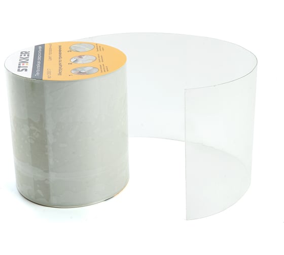 Изображение товара Клейкая сверхсильная лента STEKKER 0,7x100 мм, 1,5 м, прозрачная intp9-0715-10 39917