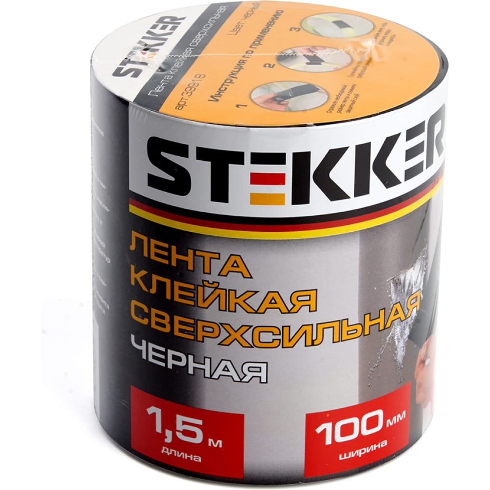 Сверхсильная клейкая лента STEKKER монтажная лента smartfix сверхсильная 2 5х150 см