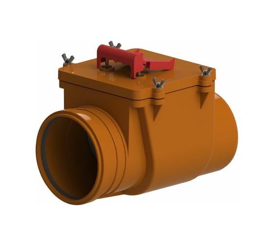 Изображение товара Обратный клапан Татполимер ПП 160 кирп. ТП-85.160 33022