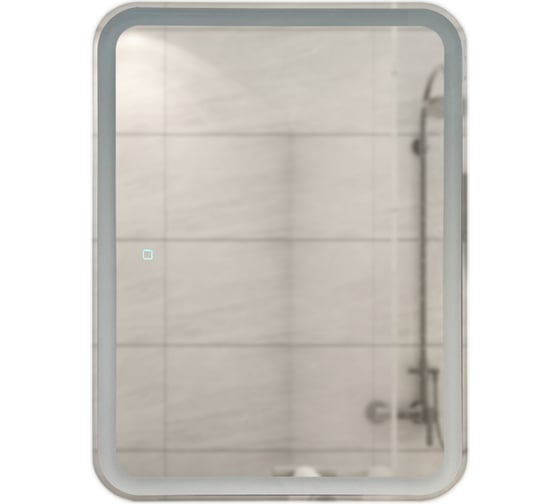 Изображение товара Зеркало шкаф MIXLINE "Фиджи" 500х750 правый, сенсор.выкл, светодиодная подветка 550381