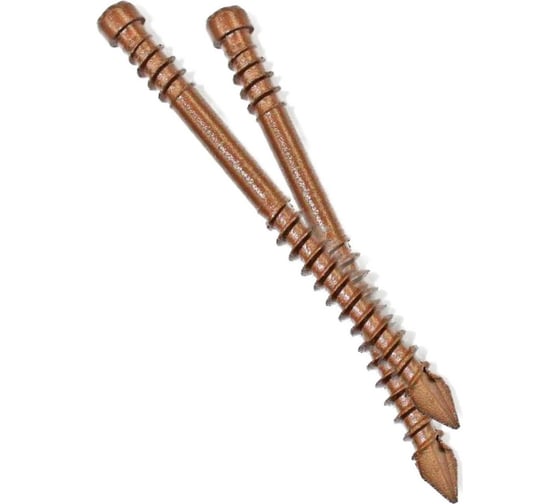 Изображение товара Саморез Гвозdeck ТЕРРАСА 5,0х60 окрашенный T15 упаковка 100 шт. 20635060ECTXWG4