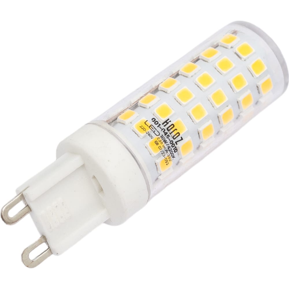 Светодиодная капсульная лампа HOROZ ELECTRIC лампа светодиодная led 6вт g9 230в 4000к nll p g9 6 230 4k капсульная прозрачная