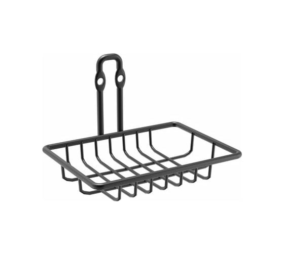 Изображение товара Мыльница для ванной FORA "fresh" решетчатая черный FOR-FR034BL