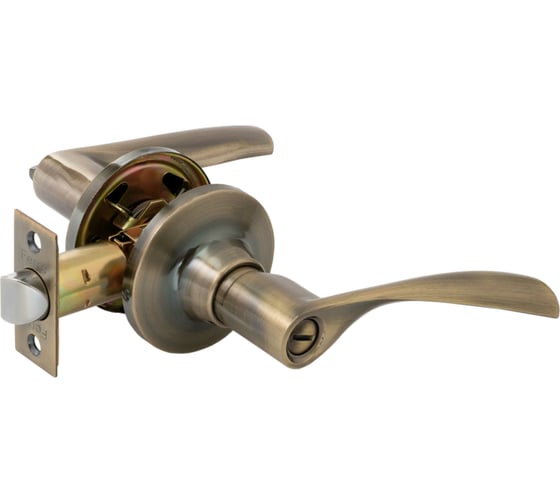 Изображение товара Ручка-защёлка VETTORE a8023 et ab, ключ-поворотник, бронза 20131