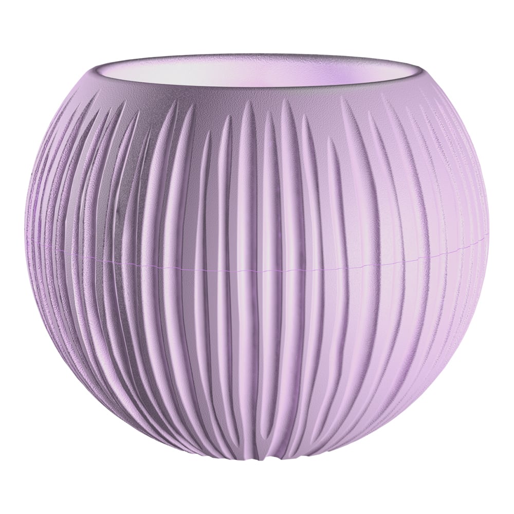 Изображение товара Кашпо bmc КШ-9634 Сфера 13.5 см для растений лаванда