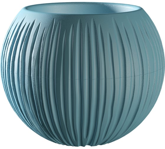 Изображение товара Кашпо bmc КШ-9627 Сфера диаметр 13.5 см, высота 16 см, 1.7 л, нефрит 067470