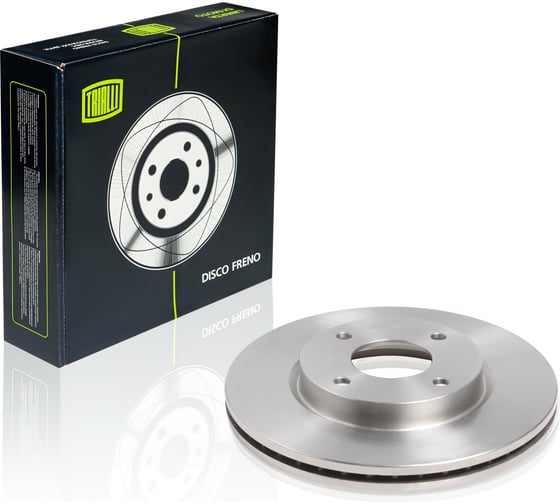 Изображение товара Диск тормозной TRIALLI для автомобилей Nissan Tiida (07-) / Nissan Cube (09-) передний d=280 (2 шт.) DF 140119