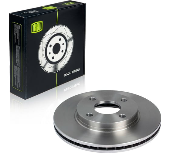 Изображение товара Диск тормозной передний для автомобилей Ford Fiesta /Fusion d=258 TRIALLI DF 106106