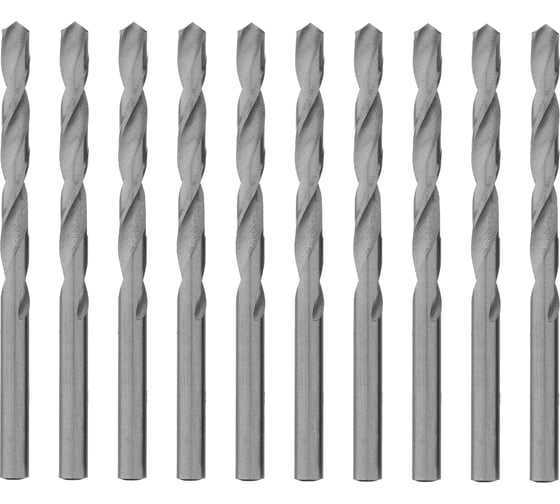 Изображение товара Сверло (10 шт; 6 мм; HSS) по металлу Matrix 71560